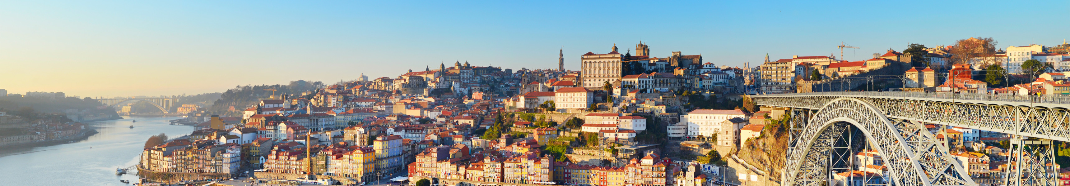 Blick auf einer der schönsten Städte Portugals: Porto 