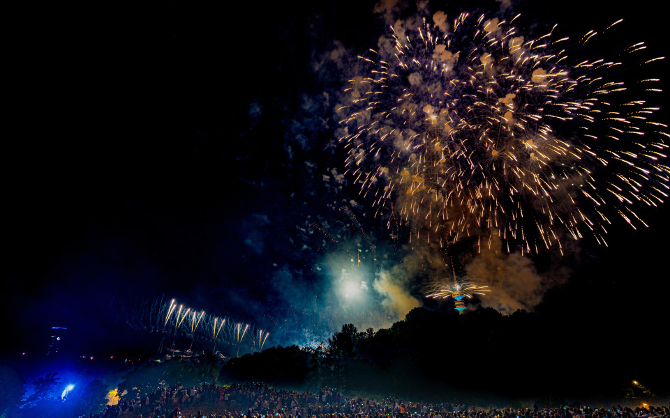 Besondere Erlebnisse in München: Feuerwerk beim Sommernachtstraum