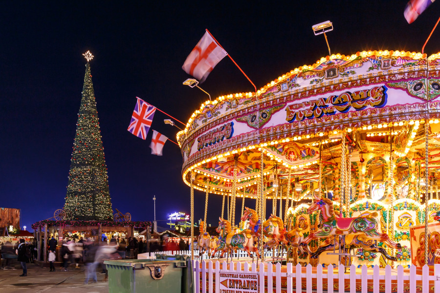 Spaß und Action auf dem Winterwonderland im Hyde Park