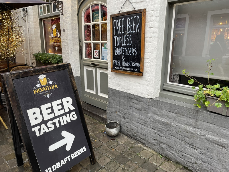 Pubs in Brügge mit original belgischem Bier