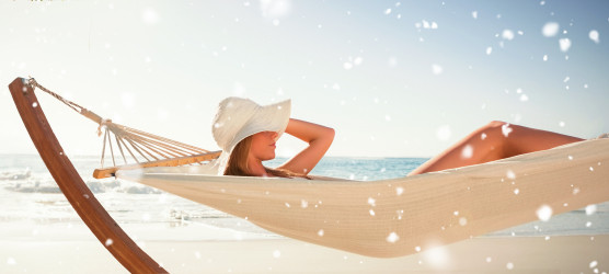 Winterurlaub in der Sonne